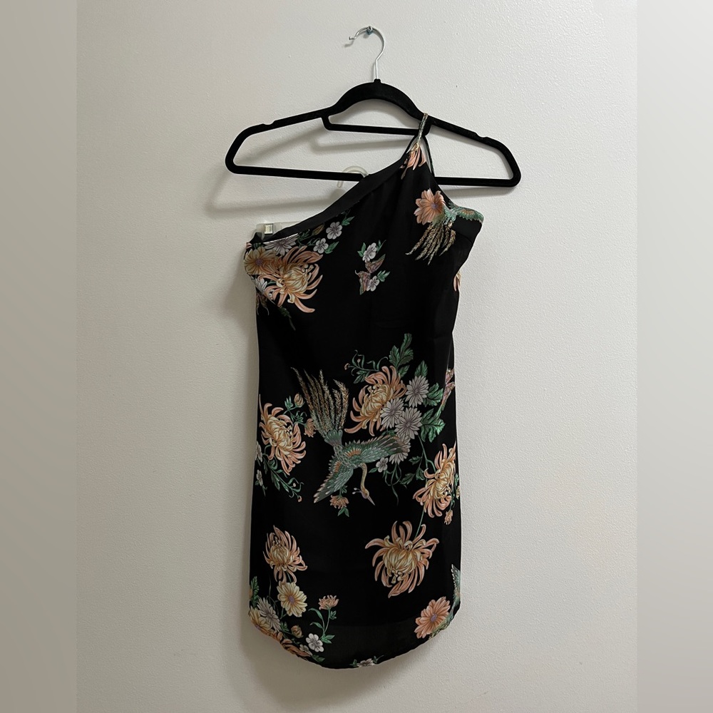 Forever 21 Contemporary Printed Sleeveless Mini Dress S